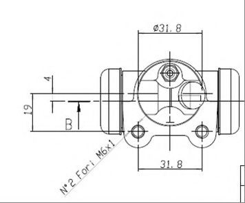 Cilindru receptor frana