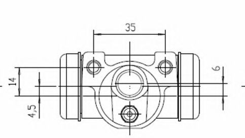 Cilindru receptor frana
