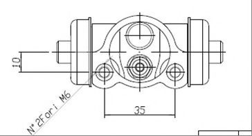 Cilindru receptor frana