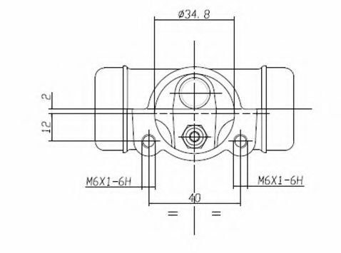 Cilindru receptor frana
