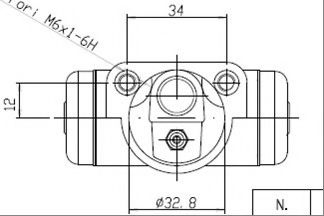 Cilindru receptor frana