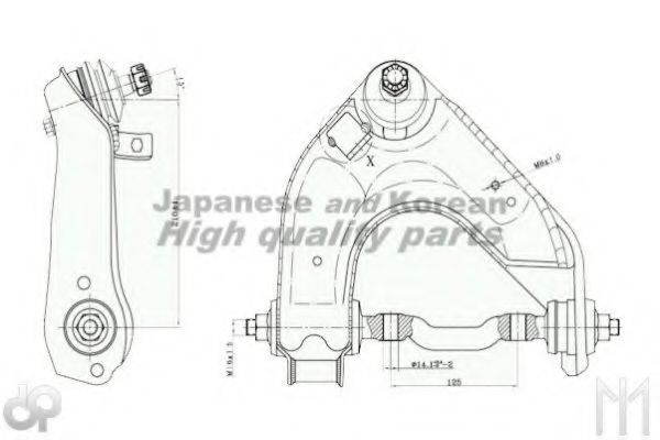 Brat, suspensie roata