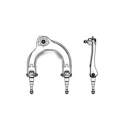 Brat, suspensie roata