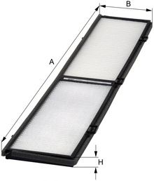 Filtru, aer habitaclu