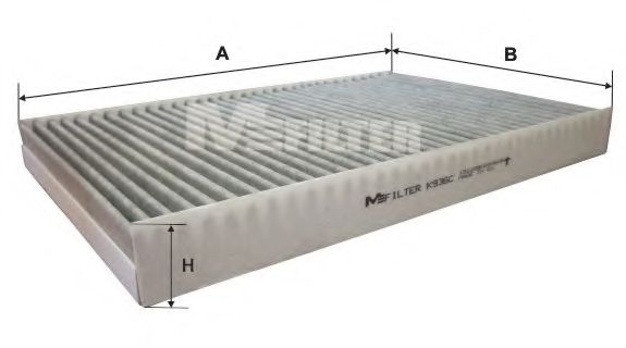 Filtru, aer habitaclu