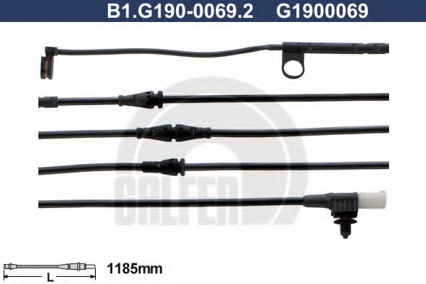 senzor de avertizare,uzura placute de frana