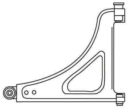 Brat, suspensie roata