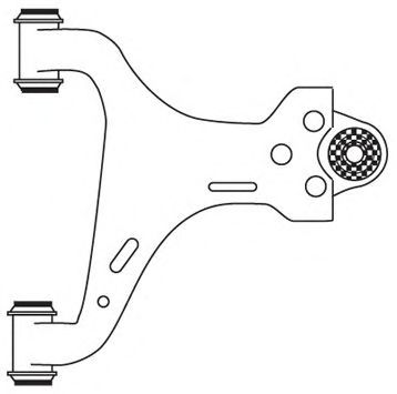 Brat, suspensie roata