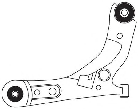 Brat, suspensie roata