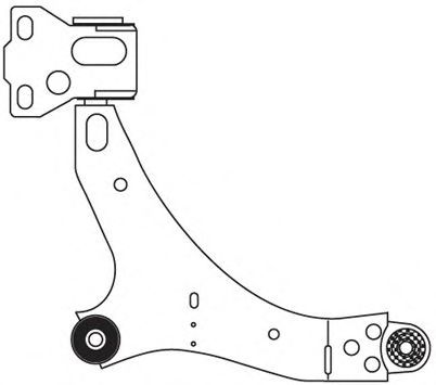 Brat, suspensie roata