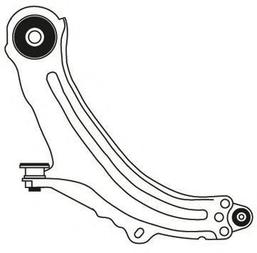 Brat, suspensie roata