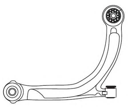 Brat, suspensie roata