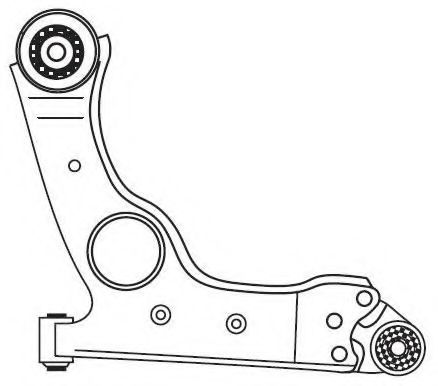 Brat, suspensie roata