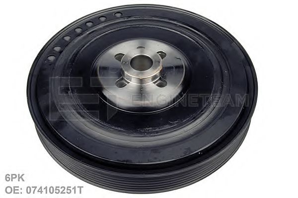 Fulie curea, arbore cotit