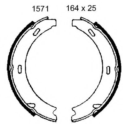 Set saboti frana, frana de mana