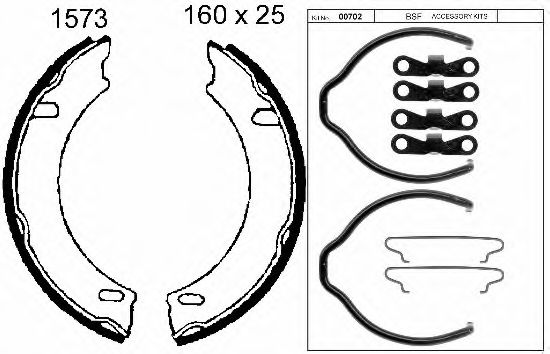 Set saboti frana, frana de mana