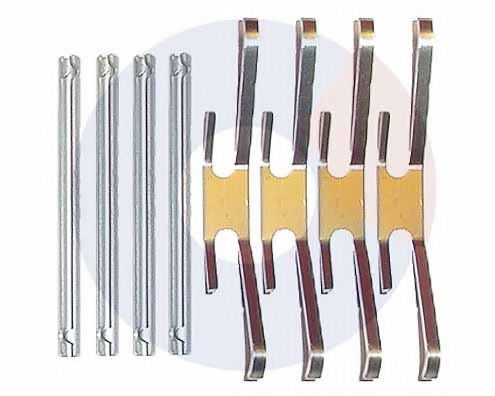 Set accesorii, placute frana