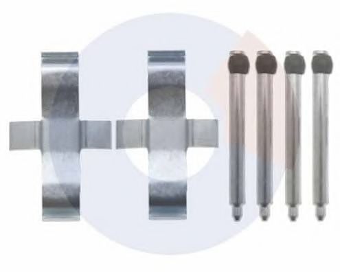 Set accesorii, placute frana