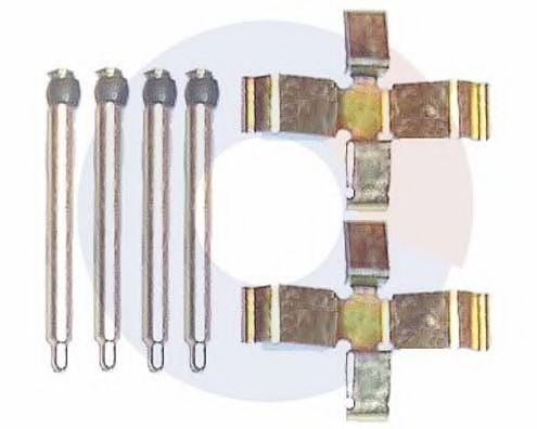 Set accesorii, placute frana