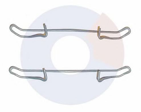 Set accesorii, placute frana