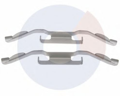 Set accesorii, placute frana