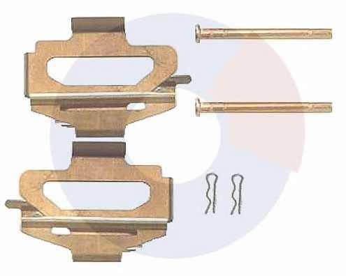 Set accesorii, placute frana