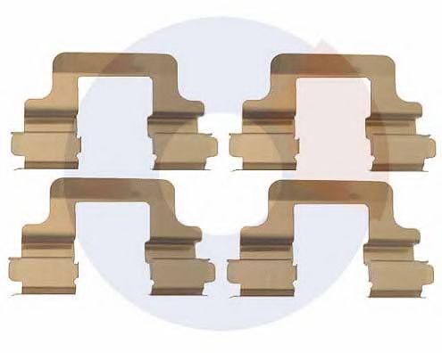 Set accesorii, placute frana