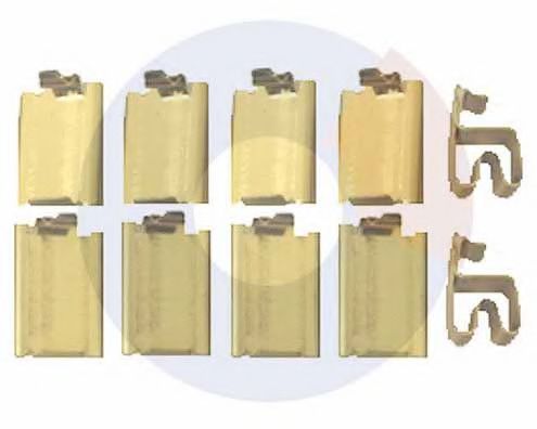 Set accesorii, placute frana