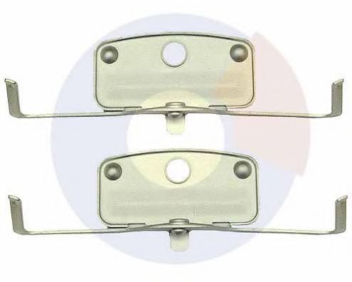 Set accesorii, placute frana