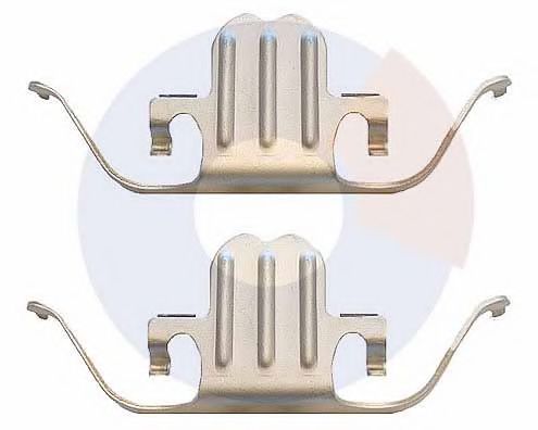 Set accesorii, placute frana