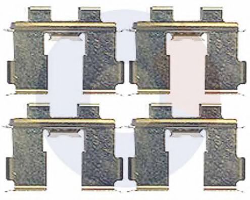 Set accesorii, placute frana