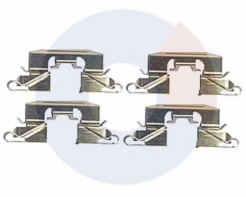 Set accesorii, placute frana