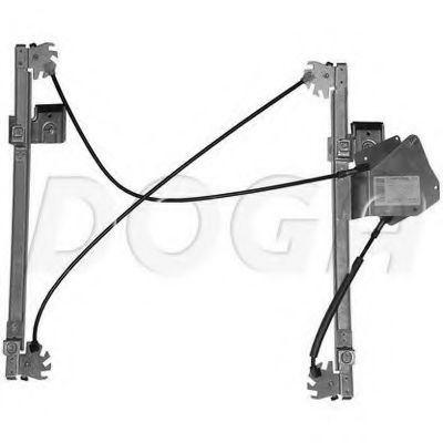 Mecanism actionare geam