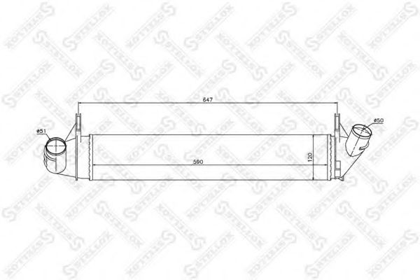 Intercooler, compresor