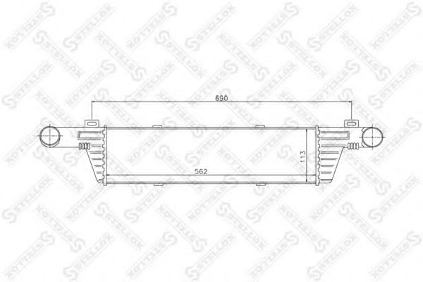 Intercooler, compresor