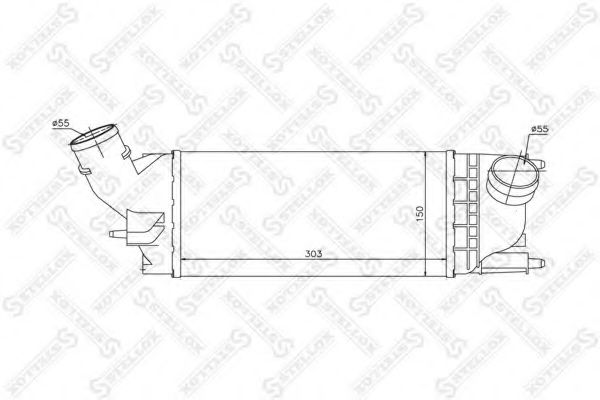 Intercooler, compresor