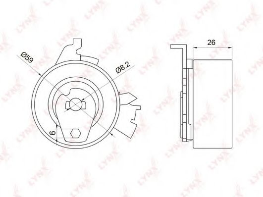 rola intinzator,curea distributie
