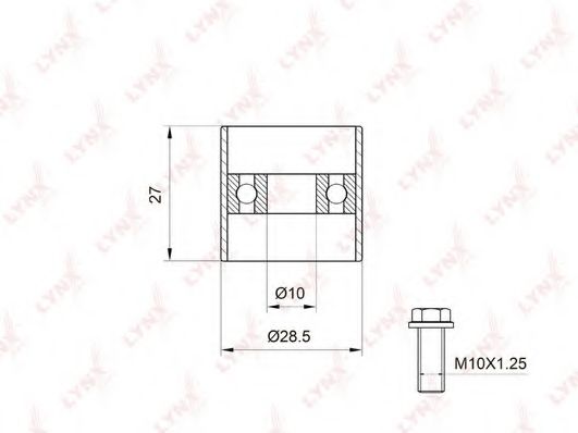 Rola ghidare/conducere, curea distributie