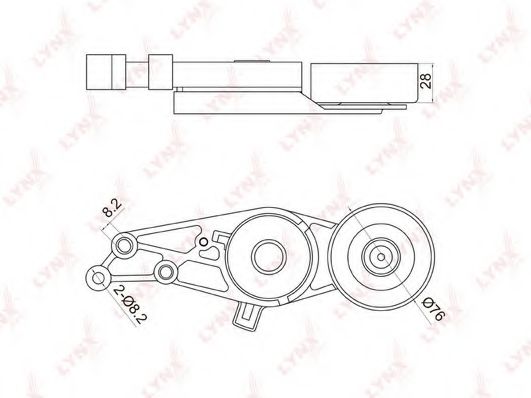 Intinzator curea, curea distributie