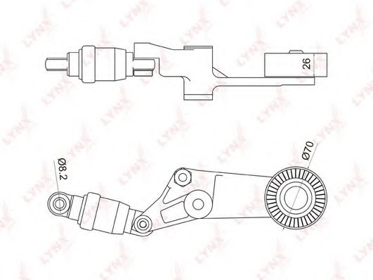 Intinzator curea, curea distributie