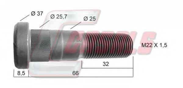 Bolt roata