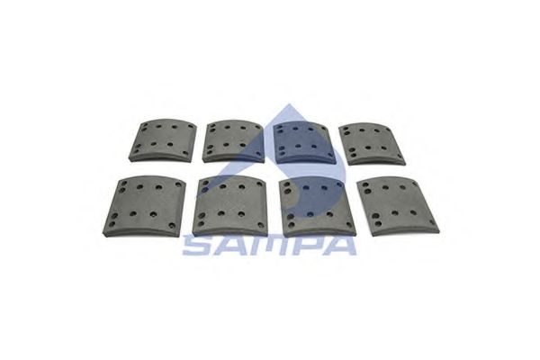 Set garnituri de frictiune, frana tambur