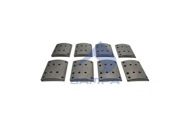 Set garnituri de frictiune, frana tambur