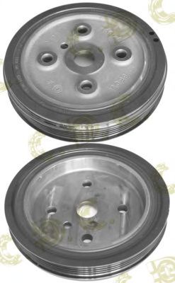 Fulie curea, arbore cotit