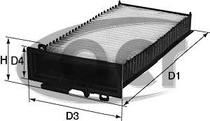 Filtru, aer habitaclu