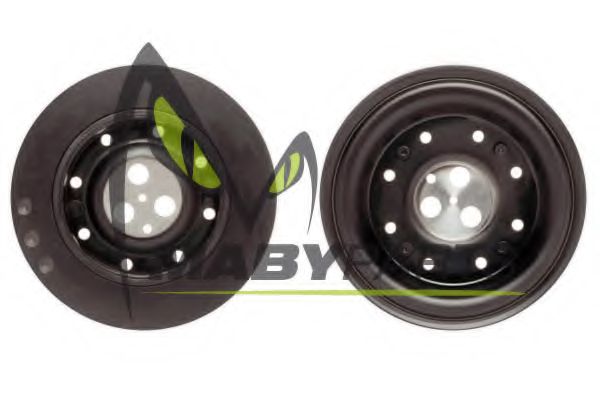 Fulie curea, arbore cotit