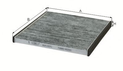 Filtru, aer habitaclu