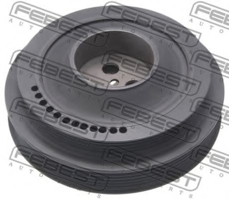 Fulie curea, arbore cotit