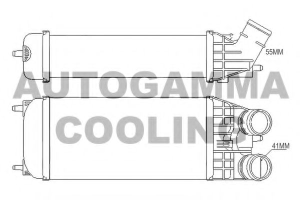 Intercooler, compresor