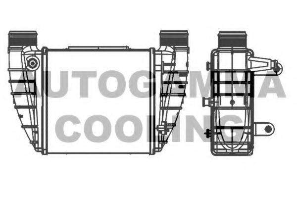 Intercooler, compresor